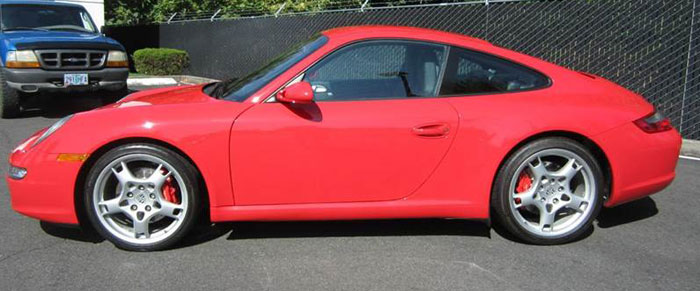 Porsche 997 S For Sale 07 Guards Red